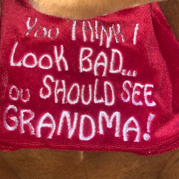 Dan Dee Reindeer plush Grandma got runned over by a reindeer animated plush 14" - Picture 5 of 12